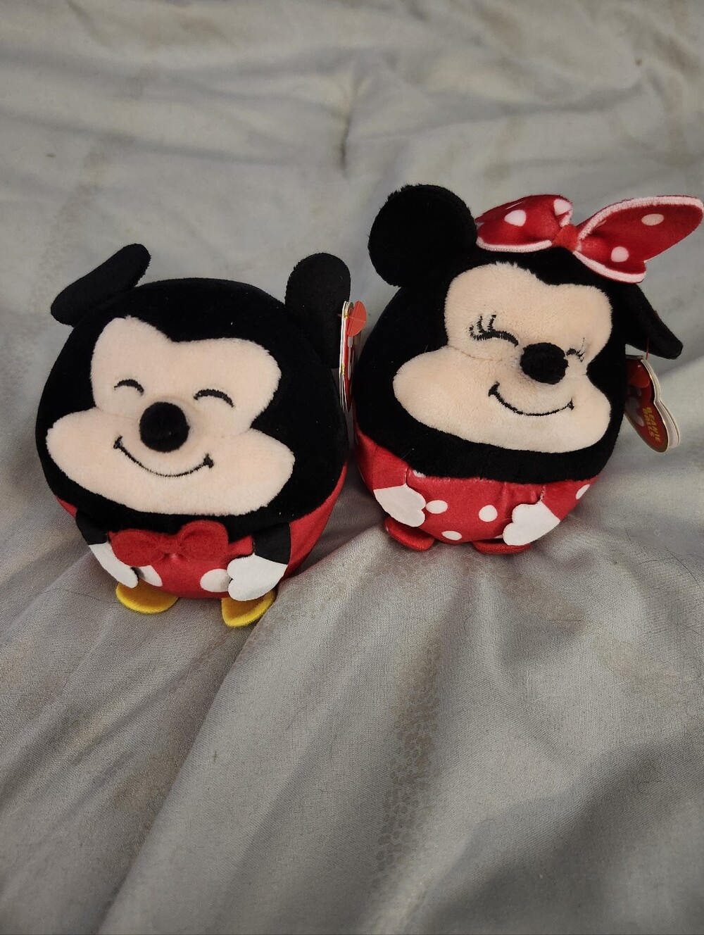 Ty Disney's Mickey And Minnie Mouse Beanie Ballz